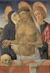 Pieta (tempera no painel)